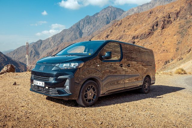 The van