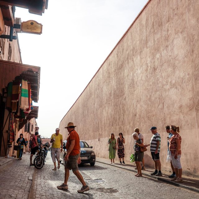 Marrakech tourists